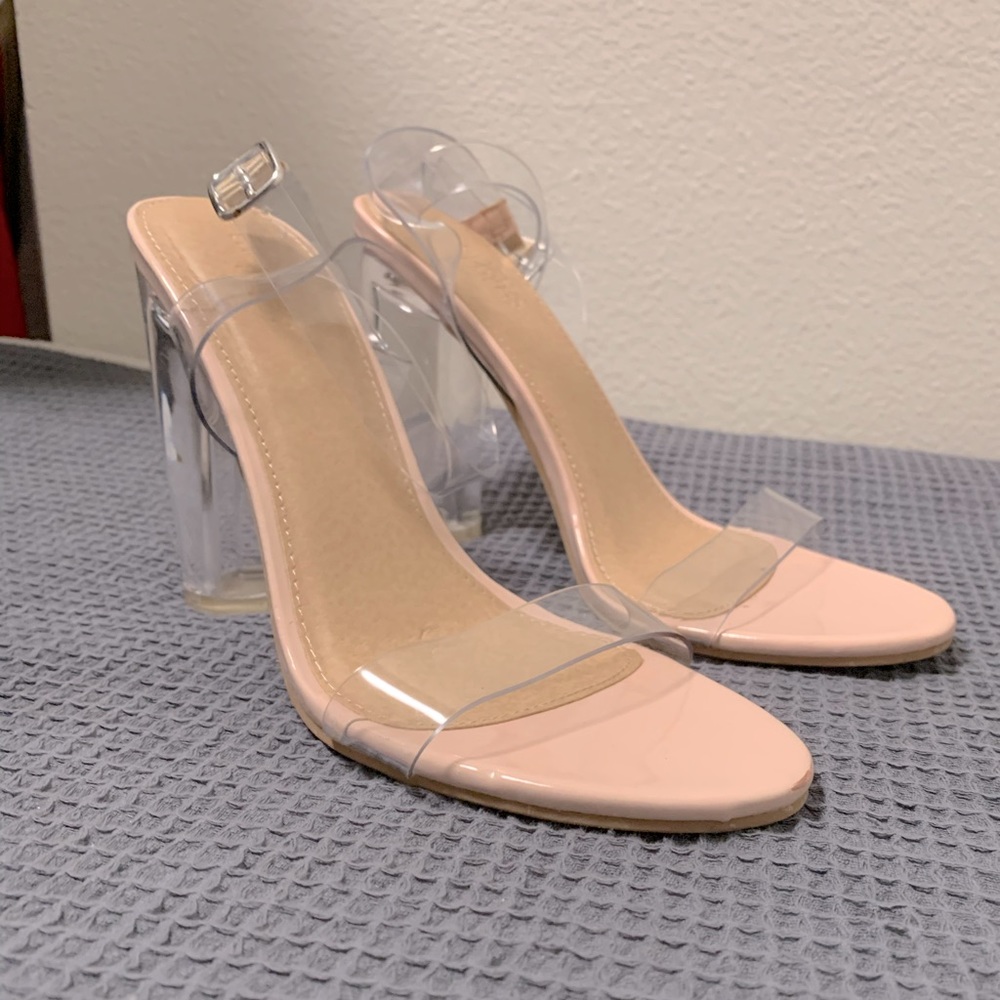 Clear Perspex Heels